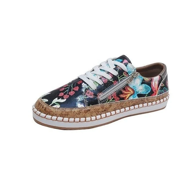 Vintage Vulkanisierte Damen Schuhe Komfort und Stil