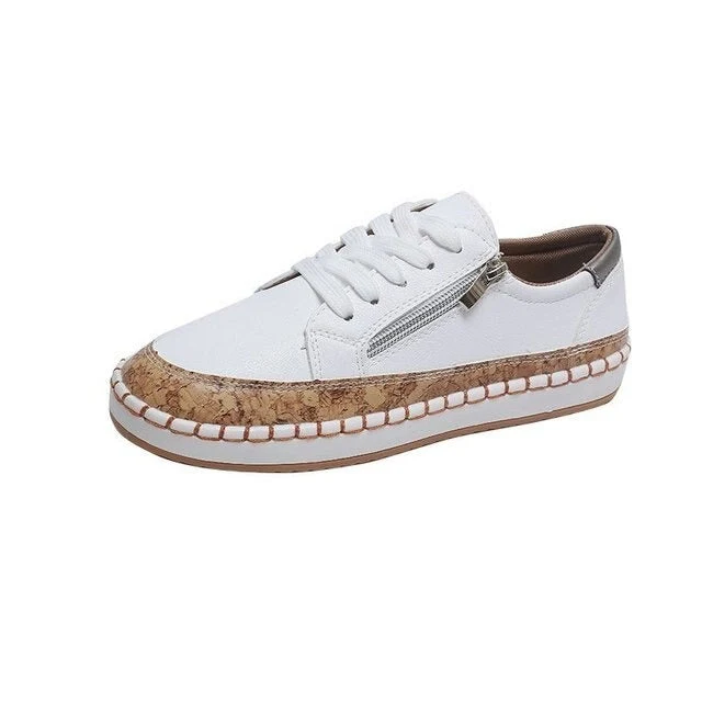 Vintage Vulkanisierte Damen Schuhe Komfort und Stil