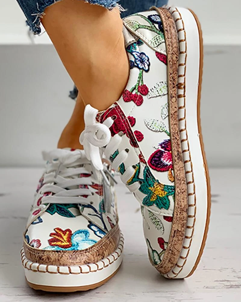 Vintage Vulkanisierte Damen Schuhe Komfort und Stil