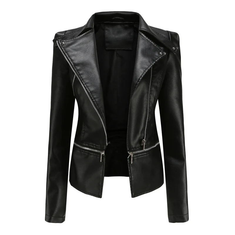 Elegante Lederjacke für Frauen