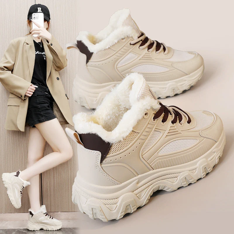 Damen High-Top Sneaker mit isolierendem Innenfutter und rutschfester Sohle Nord Taschen
