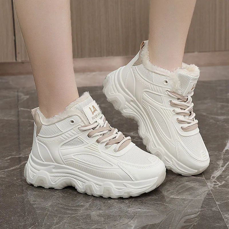 Damen High-Top Sneaker mit isolierendem Innenfutter und rutschfester Sohle Nord Taschen