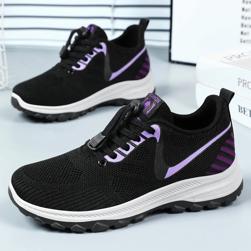 Damen Leichte Mesh-Laufschuhe mit flexibler Sohle Nord Taschen