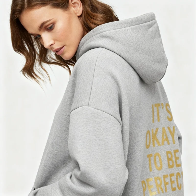 Langärmeliger Hoodie Komfortabel und Modern