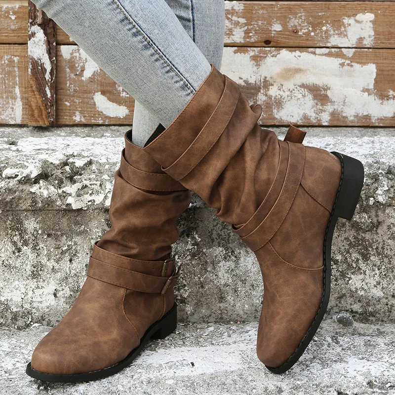Nord Taschen | Kniehohe Retro-Stiefel