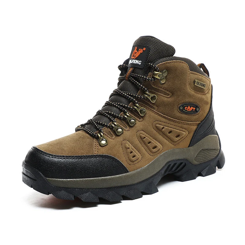 Herren Outdoor-Trekkingstiefel mit rutschfester Sohle und atmungsaktivem Obermaterial