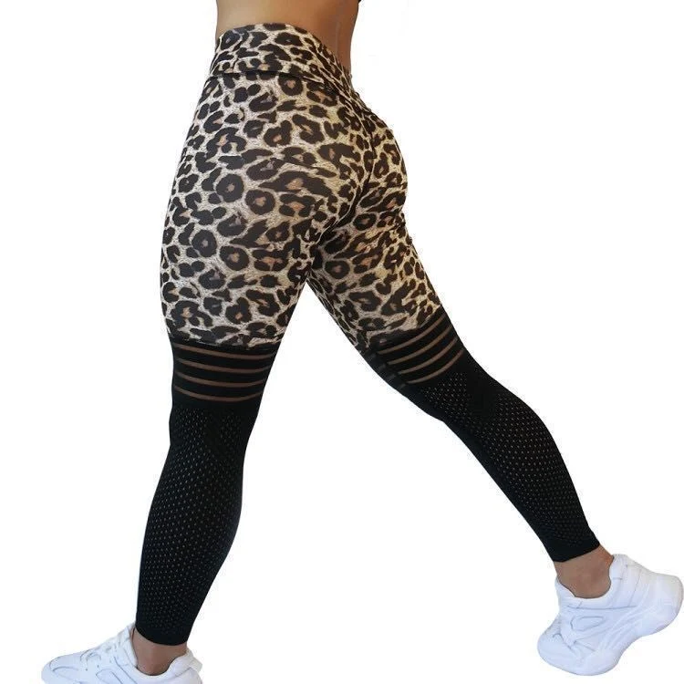Damen Sportliche Leggings mit innovativem Panellierung-Design Nord Taschen