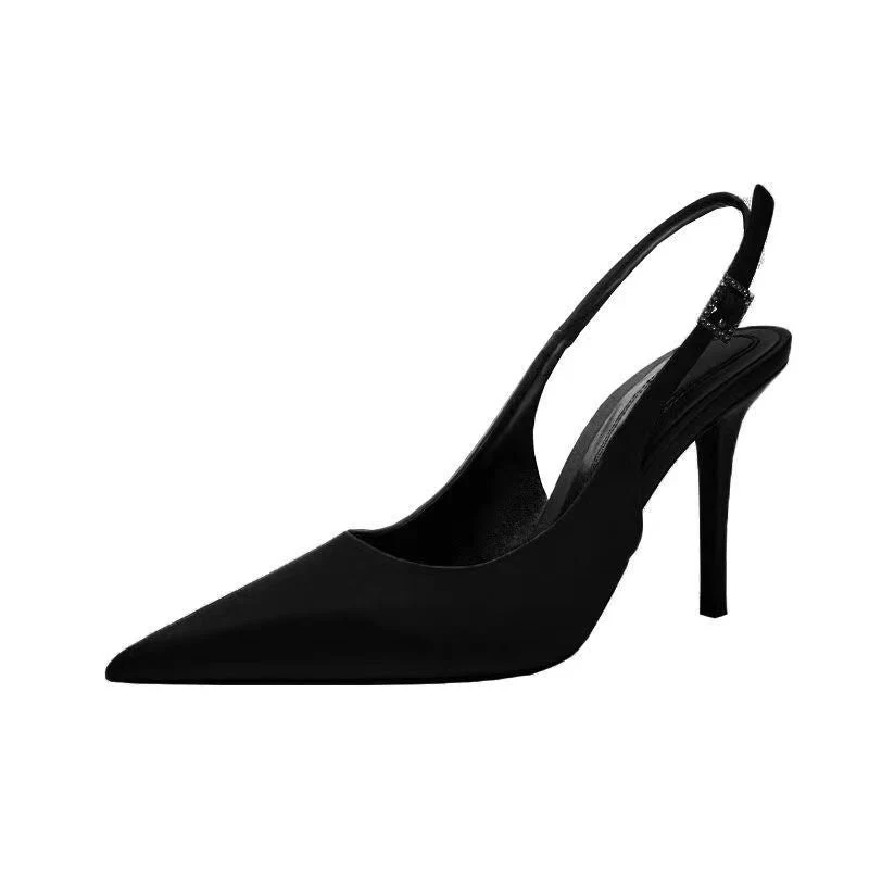 Damen Slingback-Pumps mit spitzem Zehenbereich und elegantem Fersenriemen