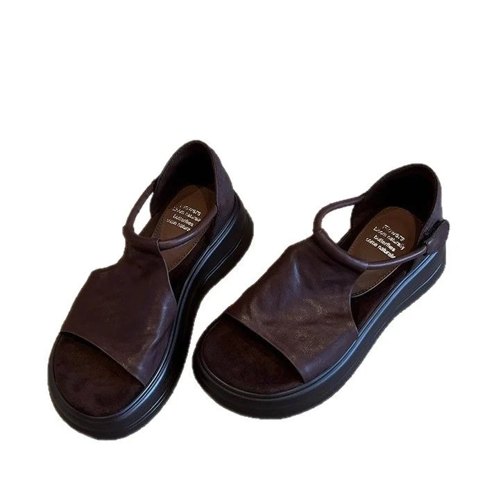 Damen bequeme Sandalen mit elastischem Riemen und komfortablem Fußbett