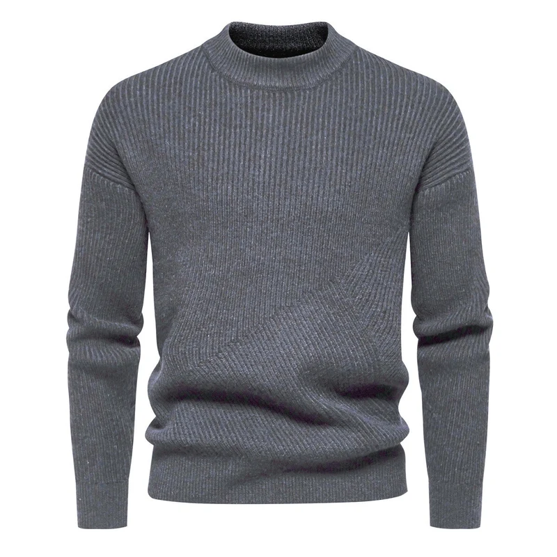 Herren Feinstrickpullover mit modernem Rippenmuster und hochwertiger Verarbeitung Nord Taschen