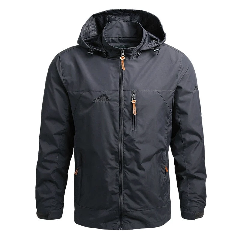 Taktische Wasserdichte Jacke mit Kapuze für Männer