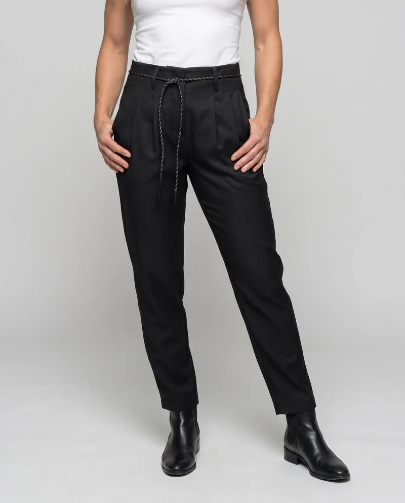 Damen elegante Leinenhose