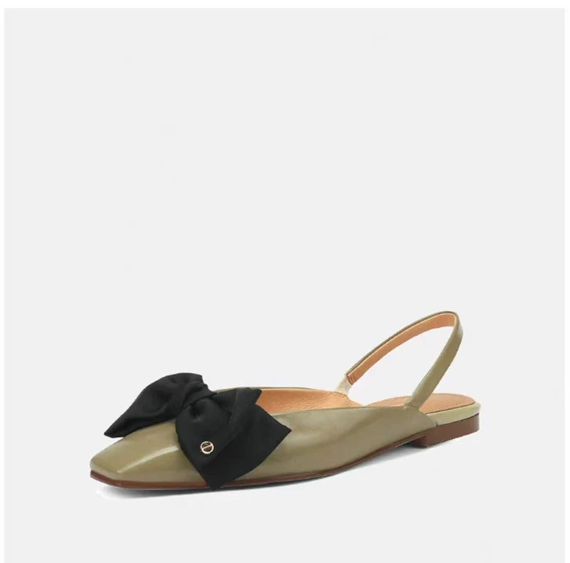 Damen Slingback-Ballerinas mit dekorativem Schleifenakzent Nord Taschen