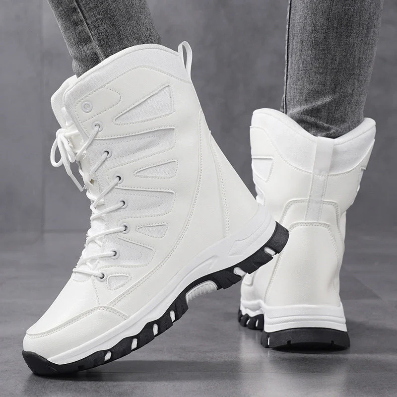 Damen High-Top Outdoor-Schuhe mit rutschfester Sohle und atmungsaktivem Obermaterial