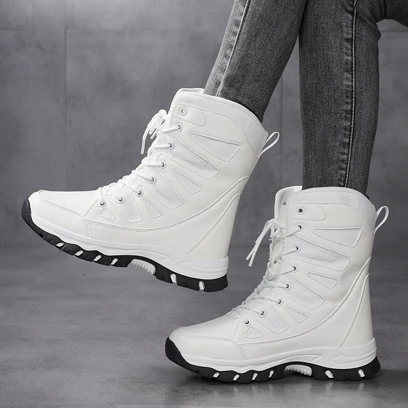 Damen High-Top Outdoor-Schuhe mit rutschfester Sohle und atmungsaktivem Obermaterial