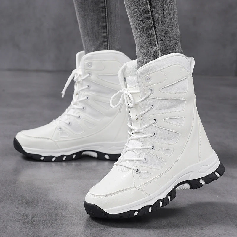 Damen High-Top Outdoor-Schuhe mit rutschfester Sohle und atmungsaktivem Obermaterial