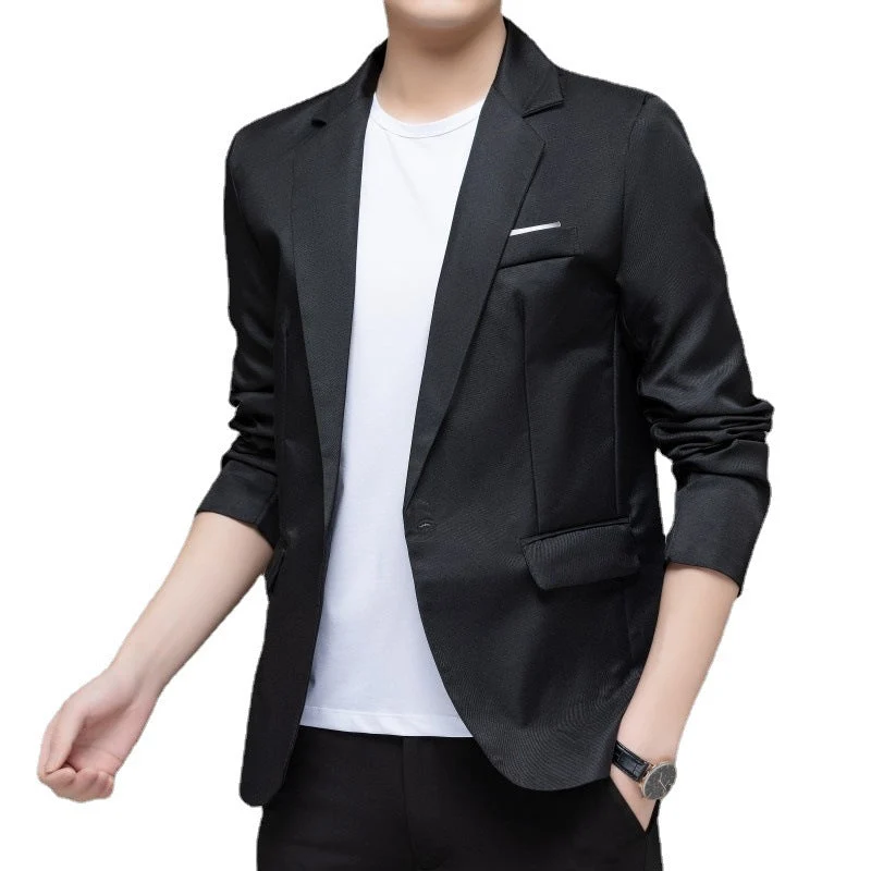 Herren modernen Blazer mit eleganter Passform und praktischen Taschen