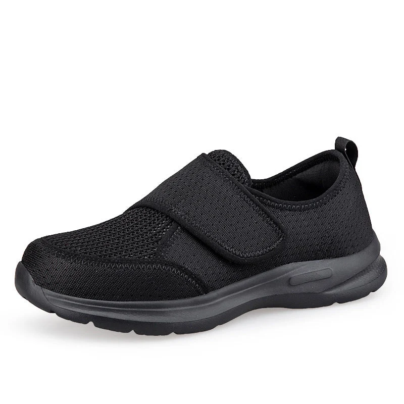 Damen Atmungsaktive Freizeit-Schuhe mit verstellbarem Klettverschluss