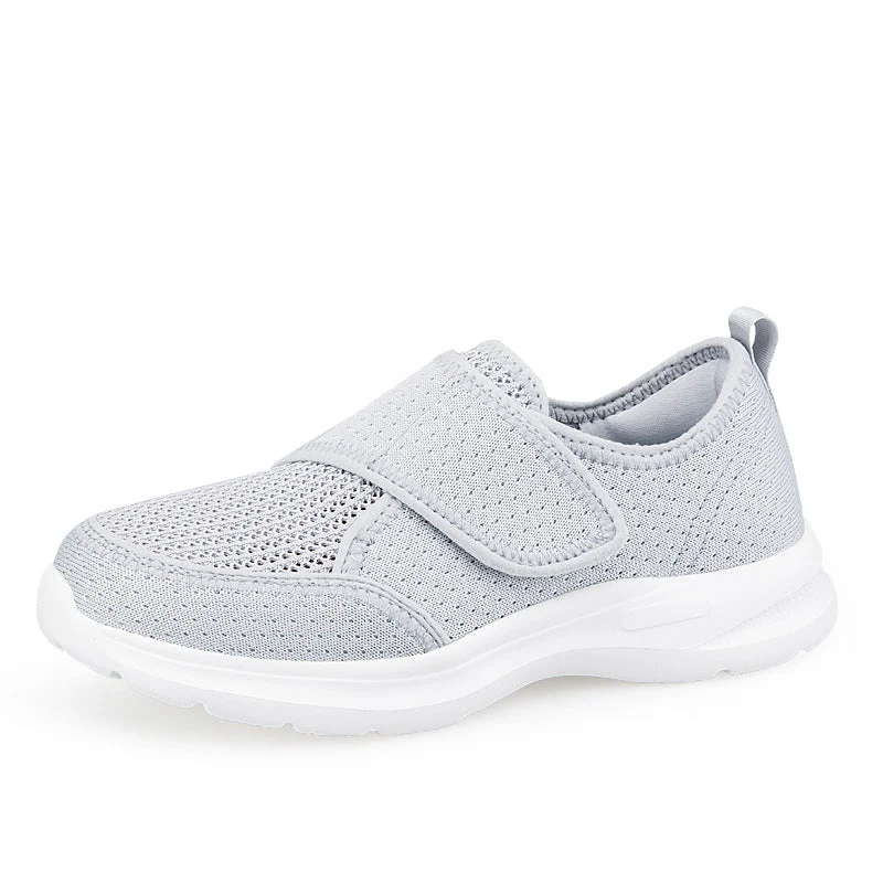Damen Atmungsaktive Freizeit-Schuhe mit verstellbarem Klettverschluss