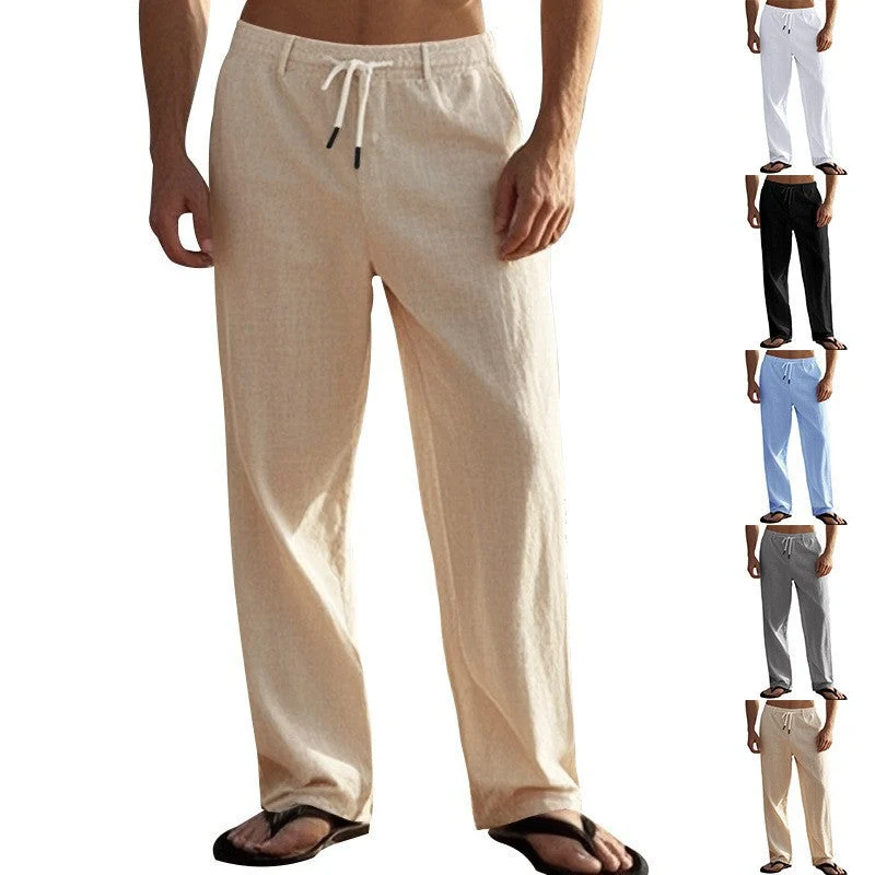 Herren Bequeme Strandhose mit elastischem Bund und praktischen Seitentaschen Nord Taschen