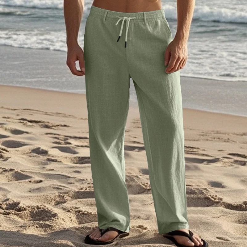 Herren Bequeme Strandhose mit elastischem Bund und praktischen Seitentaschen Nord Taschen