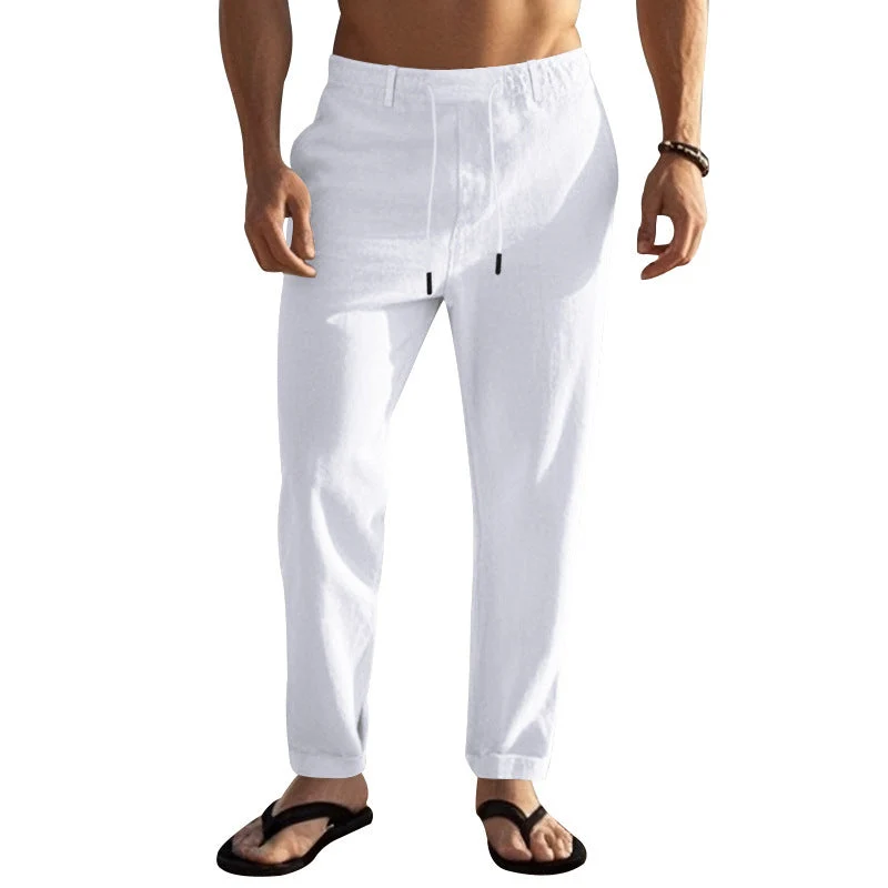 Herren Bequeme Strandhose mit elastischem Bund und praktischen Seitentaschen Nord Taschen