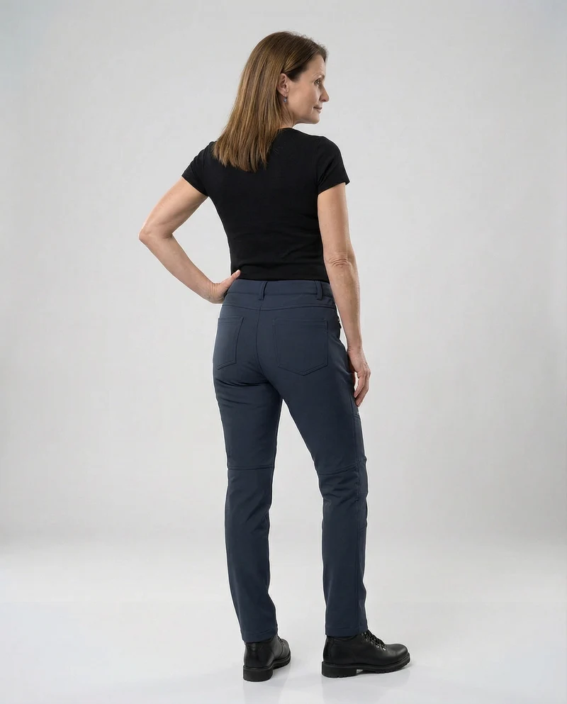 Freizeitkleidung Damen Softshell Wanderhose