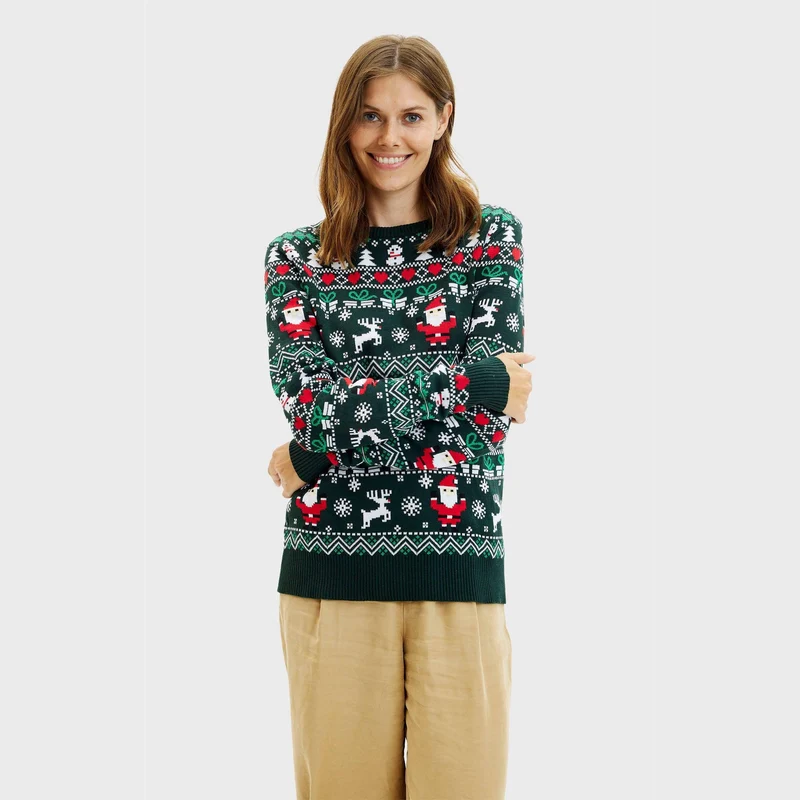 Der feine Weihnachtspullover Damen