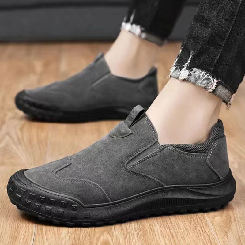 Herren Slip-On Freizeitpuschen mit atmungsaktiver Sohle