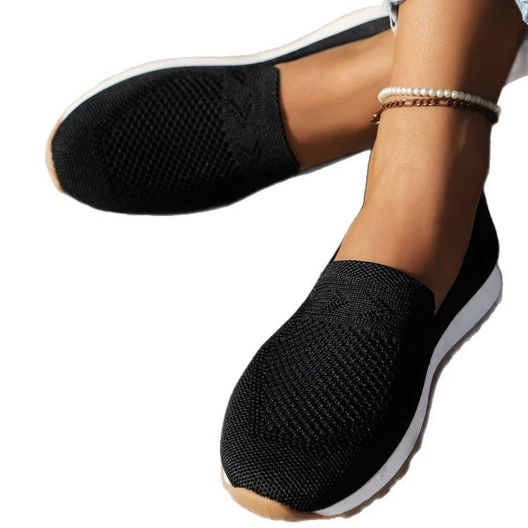 Damen Komfortable Slip-On Sneakers