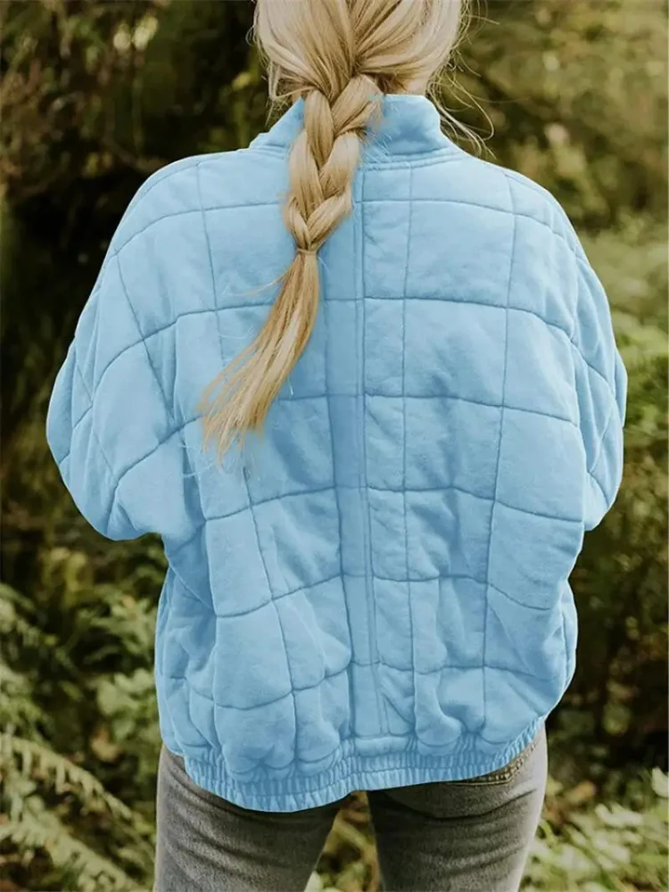 Übergroße und dicke Jacke für Frauen
