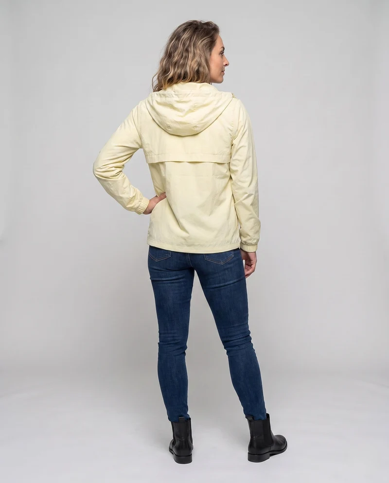 Damen leichte Funktionsjacke mit verstellbarer Kapuze und praktischen Taschen Nord Taschen