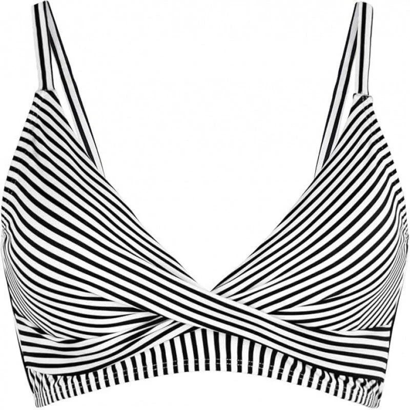 Damen Sportliches Bikini-Oberteil mit Wickel-Design