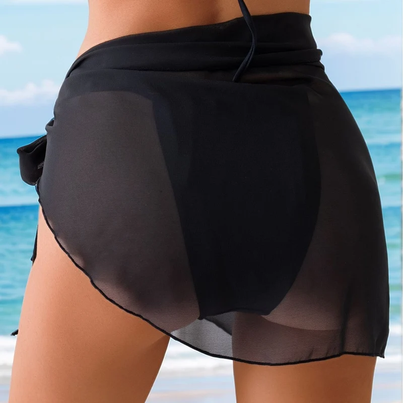Damen Wickelrock mit Rüschendetails Nord Taschen