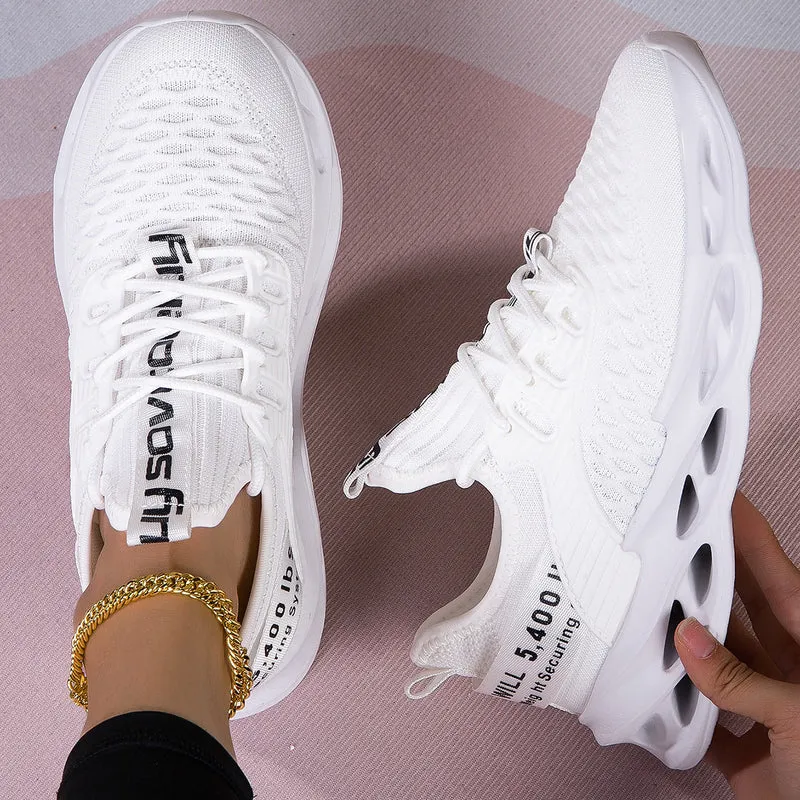 Damen Komfortable und atmungsaktive Laufschuhe mit flexibler Sohle