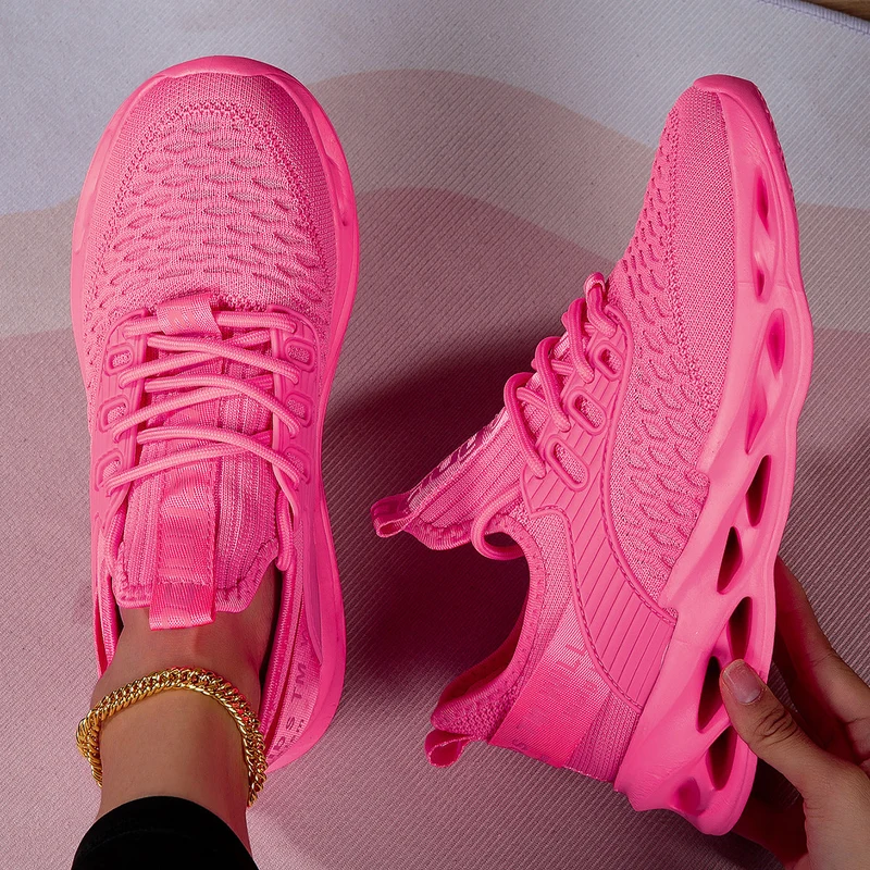Damen Komfortable und atmungsaktive Laufschuhe mit flexibler Sohle