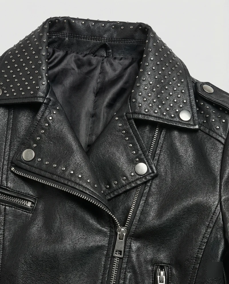 Steppjacke Damen mit Nieten