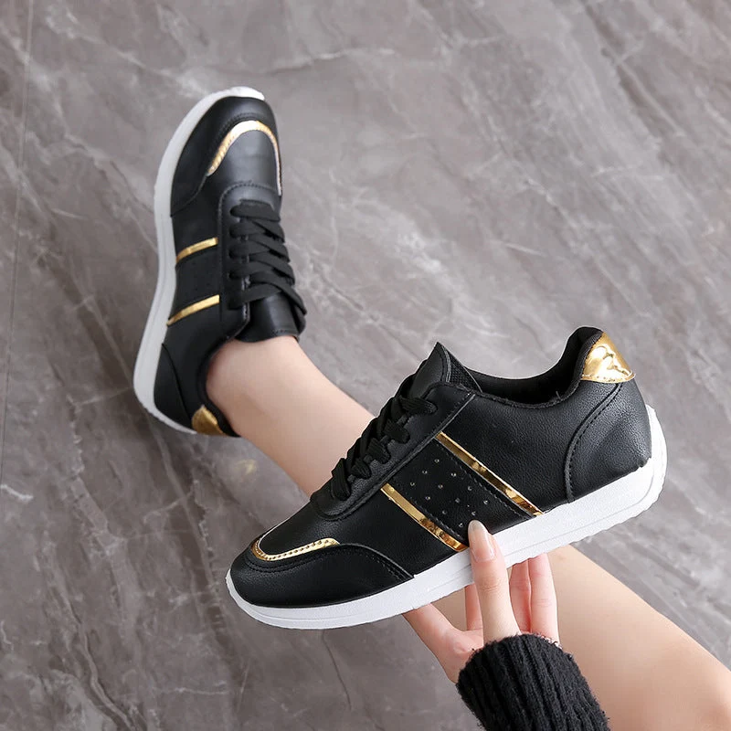 Damen Sportliche Sneakers mit eleganten Akzenten und atmungsaktivem Obermaterial