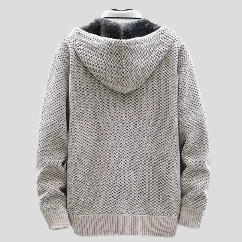Strickfleece Zip Hoodie