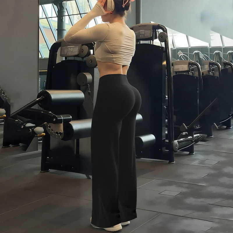 Damen Kompressionshose mit hoher Taille und Tummy Control