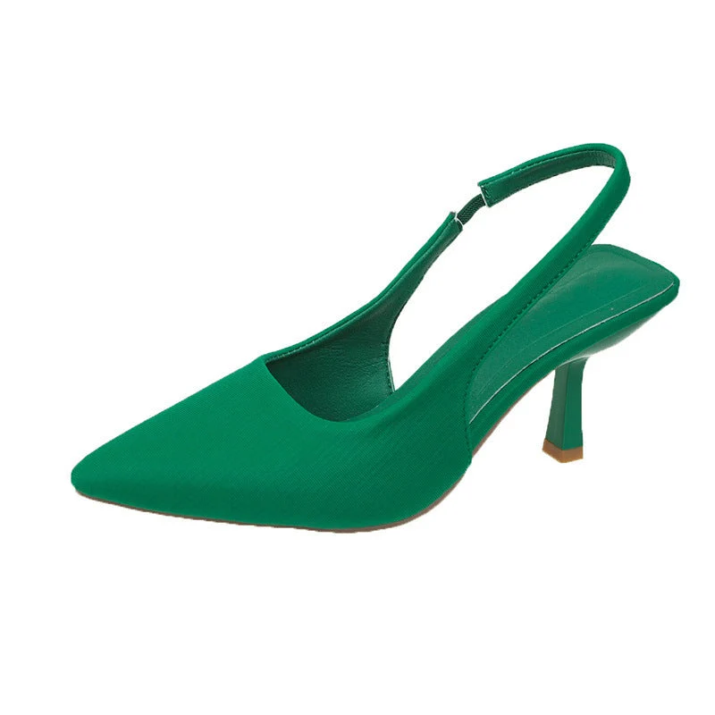 Damen Slingback-Pumps mit spitzem Zehenbereich und elegantem Design Nord Taschen