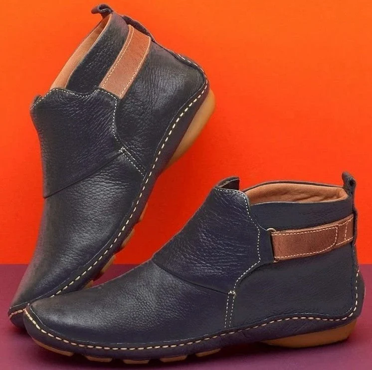 Damen Elegante Komfort-Stiefeletten aus hochwertigem