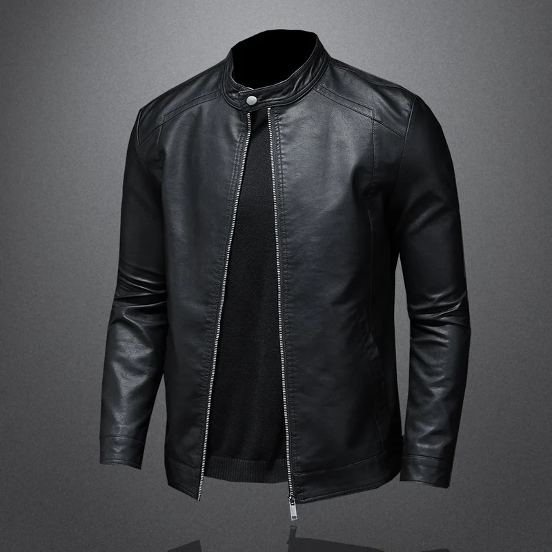 Anthony Leder Motorradjacke