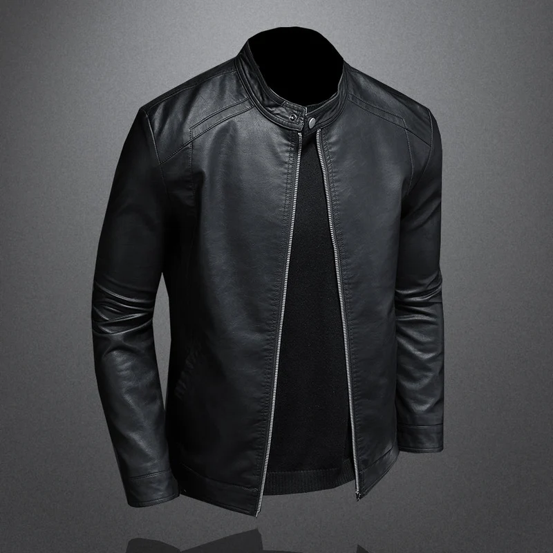 Anthony Leder Motorradjacke