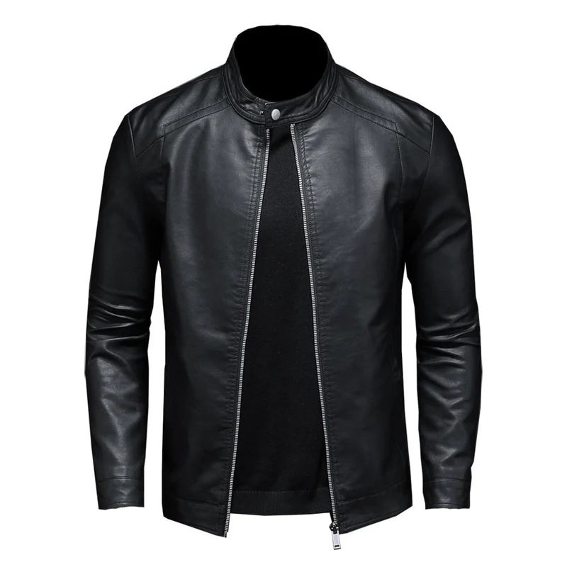 Anthony Leder Motorradjacke