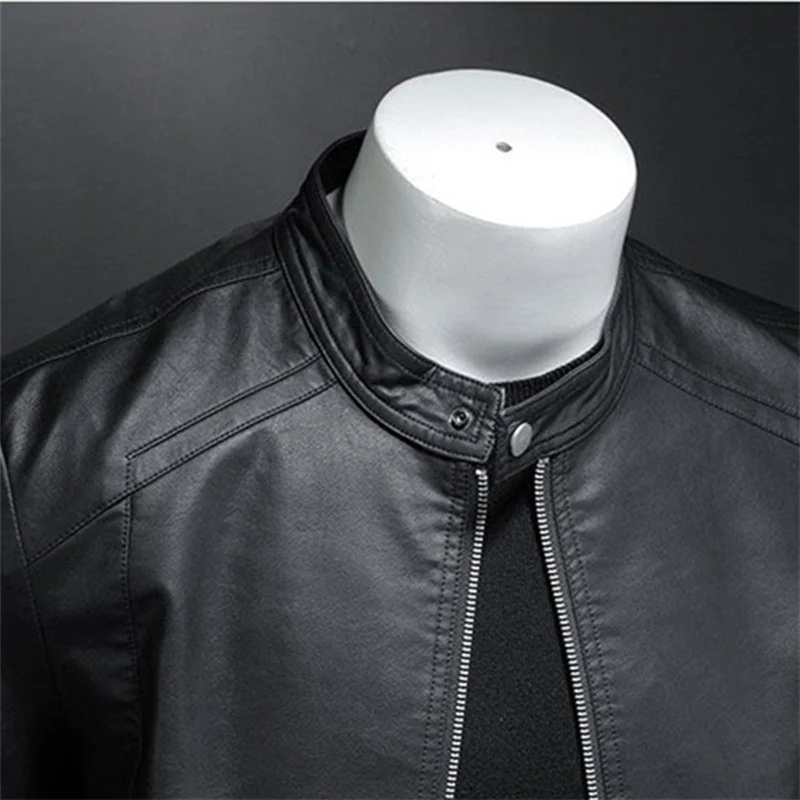 Anthony Leder Motorradjacke