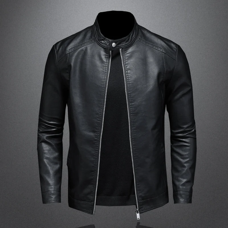 Anthony Leder Motorradjacke