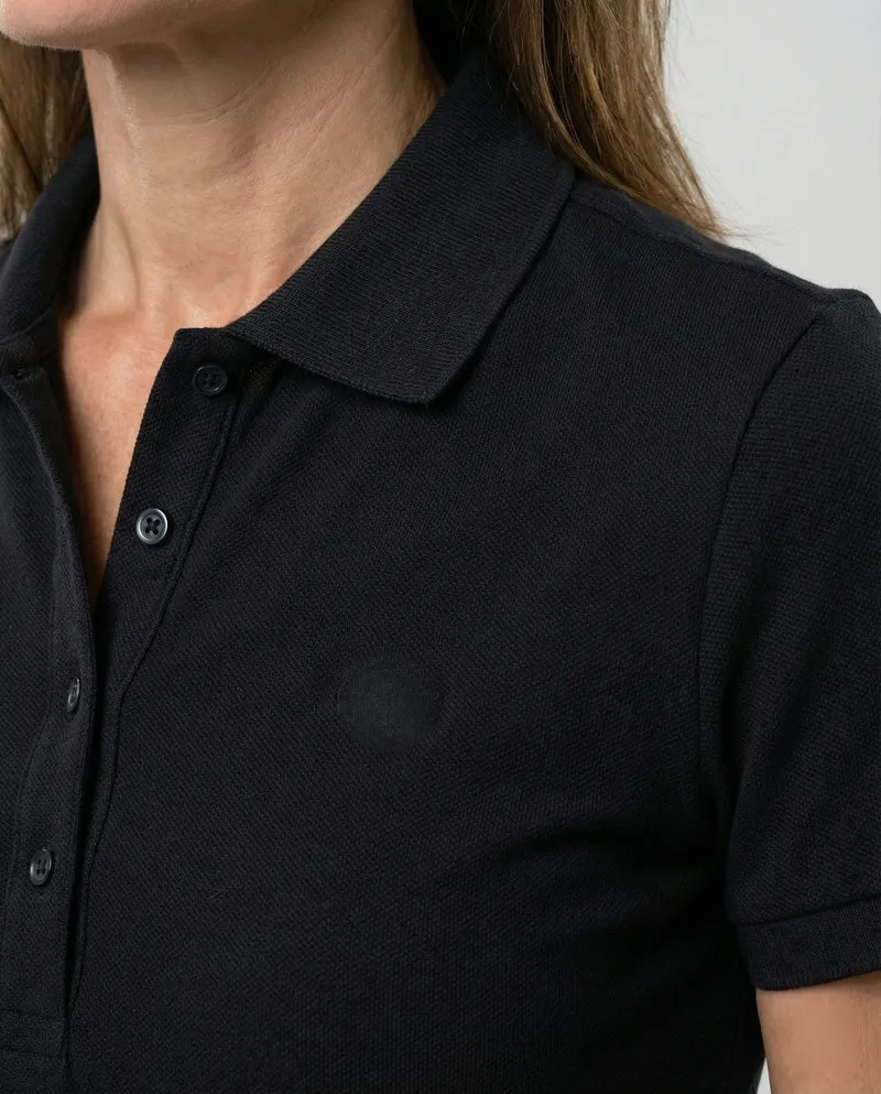Damen Polokleid Piqué figurbetont