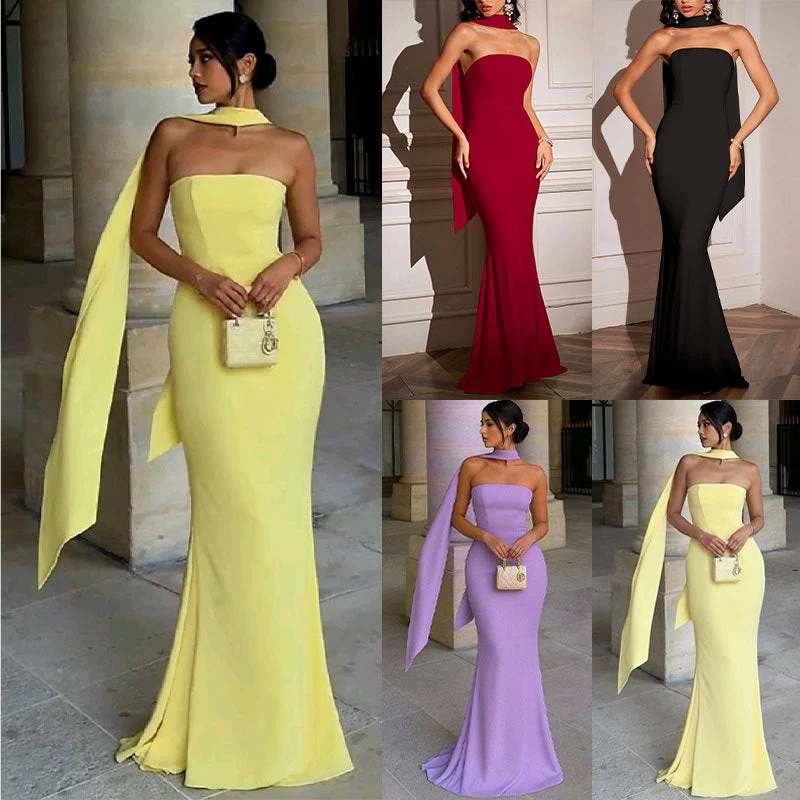 Damen Körperbetontes Set mit asymmetrischen Cut-Outs und langen Ärmeln