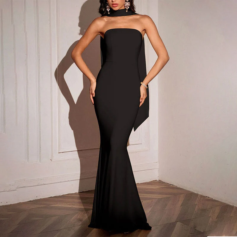Damen Körperbetontes Set mit asymmetrischen Cut-Outs und langen Ärmeln